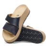 Almina Natural Leather-Synthetics Black