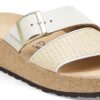 Almina Raffia Natural Leather Synthetics