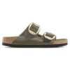 Arizona Big Buckle Natural Leather Oiled