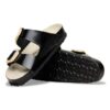 Arizona Big Buckle Natural Leather Patent