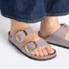 Arizona Big Buckle Natural Leather Patent