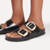 Arizona Big Buckle Natural Leather Patent