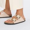 Arizona Big Buckle Natural Leather Patent