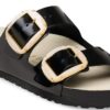 Arizona Big Buckle Natural Leather Patent