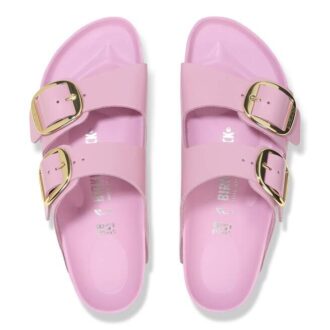 Arizona Big Buckle Natural Leather Patent High Shine Fondant Pink