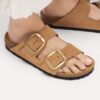 Arizona Big Buckle Nubuk Leather
