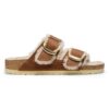 Arizona Big Buckle Shearling Natural Leather Oiled