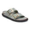 Arizona Droplet Buckle Natural Leather Patent