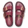 Arizona Droplet Buckle Natural Leather Patent