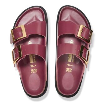 Arizona Droplet Buckle Natural Leather Patent