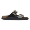Arizona Droplet Buckle Natural Leather Patent