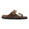 Arizona Droplet Buckle Natural Leather Patent