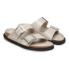 Arizona Droplet Buckle Natural Leather Patent
