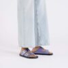 Arizona Droplet Buckle Natural Leather Patent