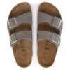 Arizona Flex Platform Nubuck Leather Dove Gray