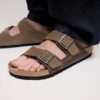 Arizona Mixed Leather Dark Tea