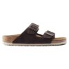 Arizona Nubuck Leather Steer Soft Brown