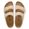 Arizona Rivet Logo Suede Leather