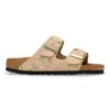 Arizona Rivet Logo Suede Leather