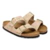 Arizona Rivet Logo Suede Leather