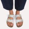 Arizona Rivet Logo Suede Leather