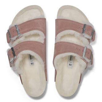 Arizona Shearling Suede Leather