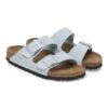 Arizona Suede Leather Baby Blue
