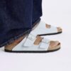 Arizona Suede Leather Baby Blue