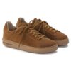 Bend Low Suede Leather Mink