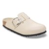 Boston Big Buckle Natural Leather