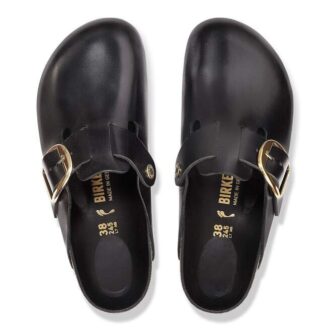 Boston Big Buckle Natural Leather
