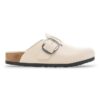 Boston Big Buckle Natural Leather