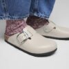 Boston Big Buckle Natural Leather