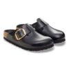 Boston Big Buckle Natural Leather