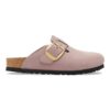 Boston Big Buckle Nubuk Leather