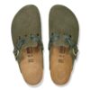 Boston Braided Suede Leather