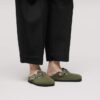 Boston Braided Suede Leather