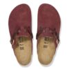 Boston Braided Suede Leather Zinfandel