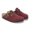 Boston Braided Suede Leather Zinfandel
