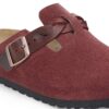 Boston Braided Suede Leather Zinfandel