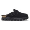 Boston Pap Chunky Shearling Suede Leather