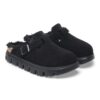 Boston Pap Chunky Shearling Suede Leather