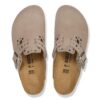 Boston Rivet Suede Leather