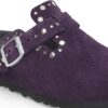 Boston Rivet Suede Leather