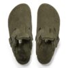 Boston Shearling Suede Leather