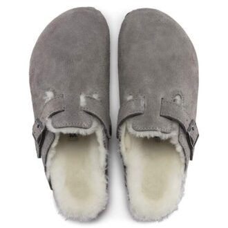 Boston Shearling Suede Leather