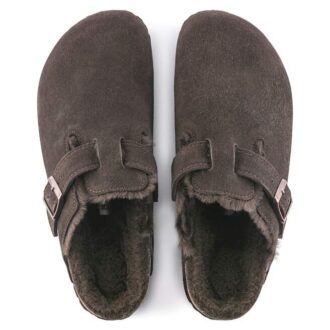 Boston Shearling Suede Leather