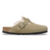 Boston Shearling Suede Leather