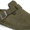 Boston Shearling Suede Leather