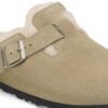 Boston Shearling Suede Leather